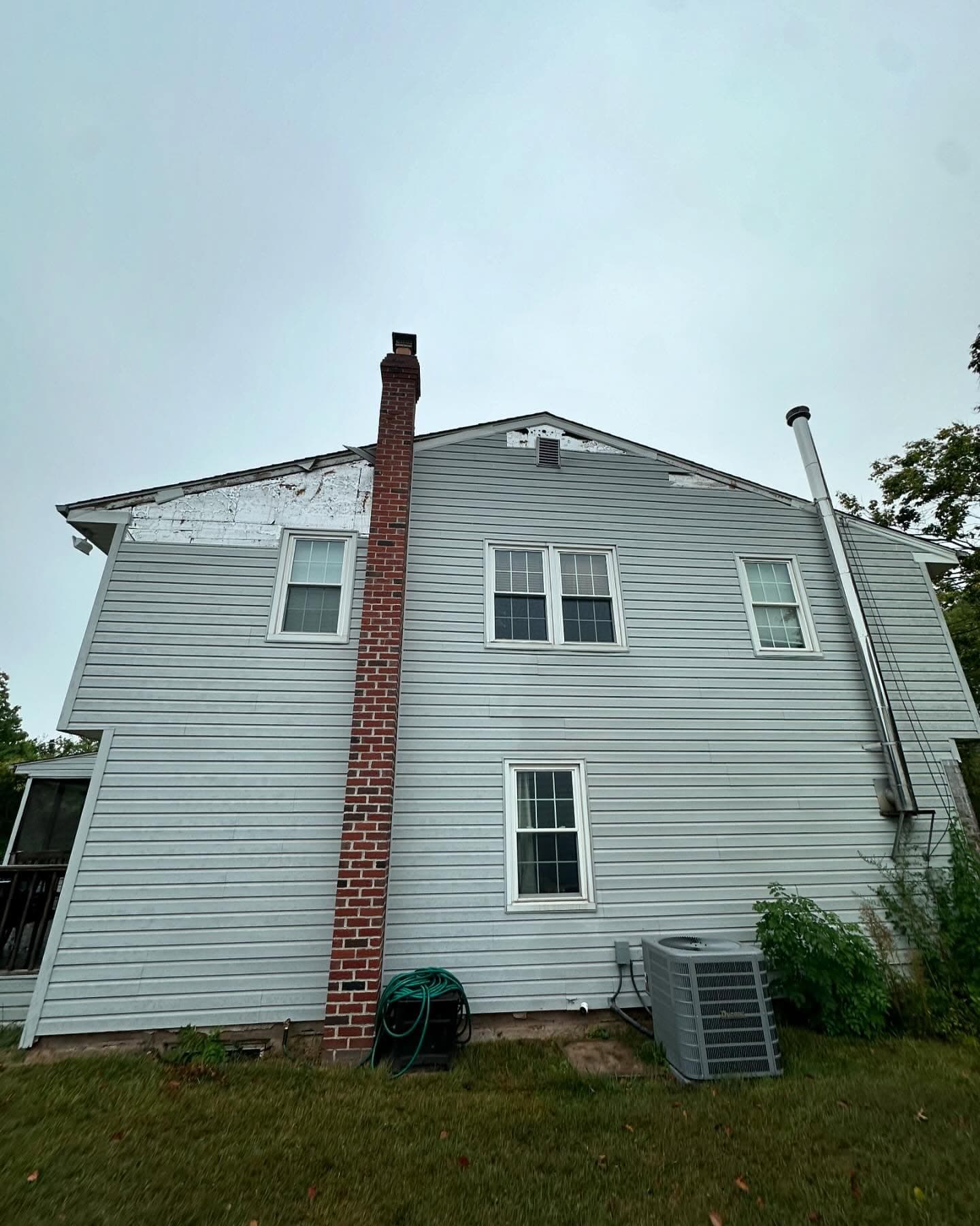 Siding replacement before
